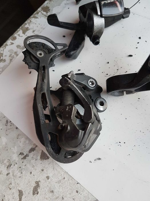 Комплект Shimano Acera + Shimano Alivio + Shimano SLX + гидролиния