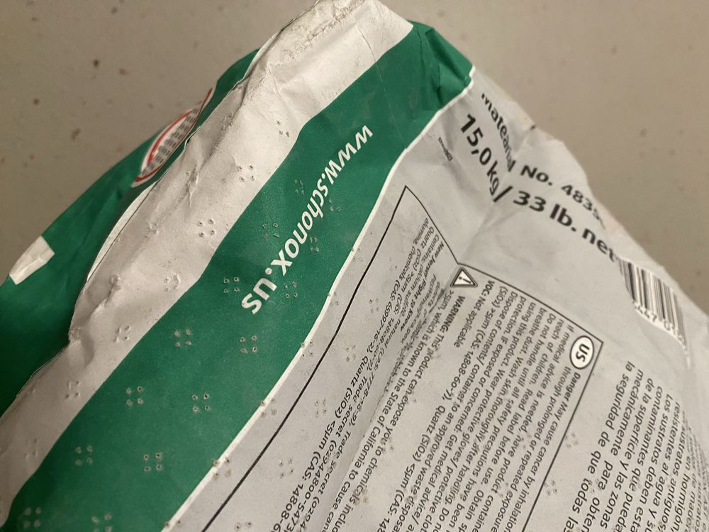 Schönox AST Sika 15kg Drobnoziarnista, uniwersalna zaprawa naprawcza