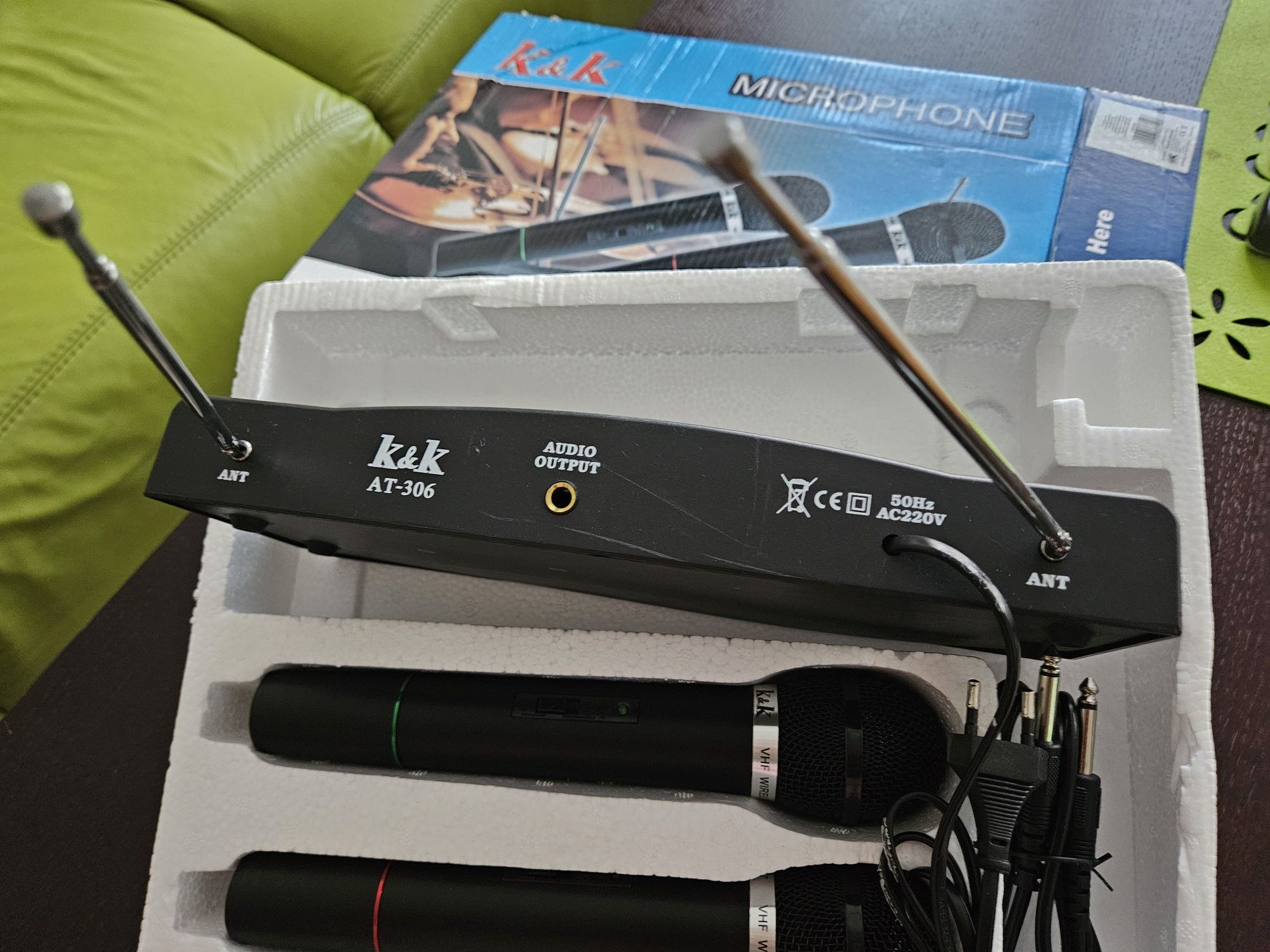 Zestaw do karaoke K&K AT-306. NOWY.