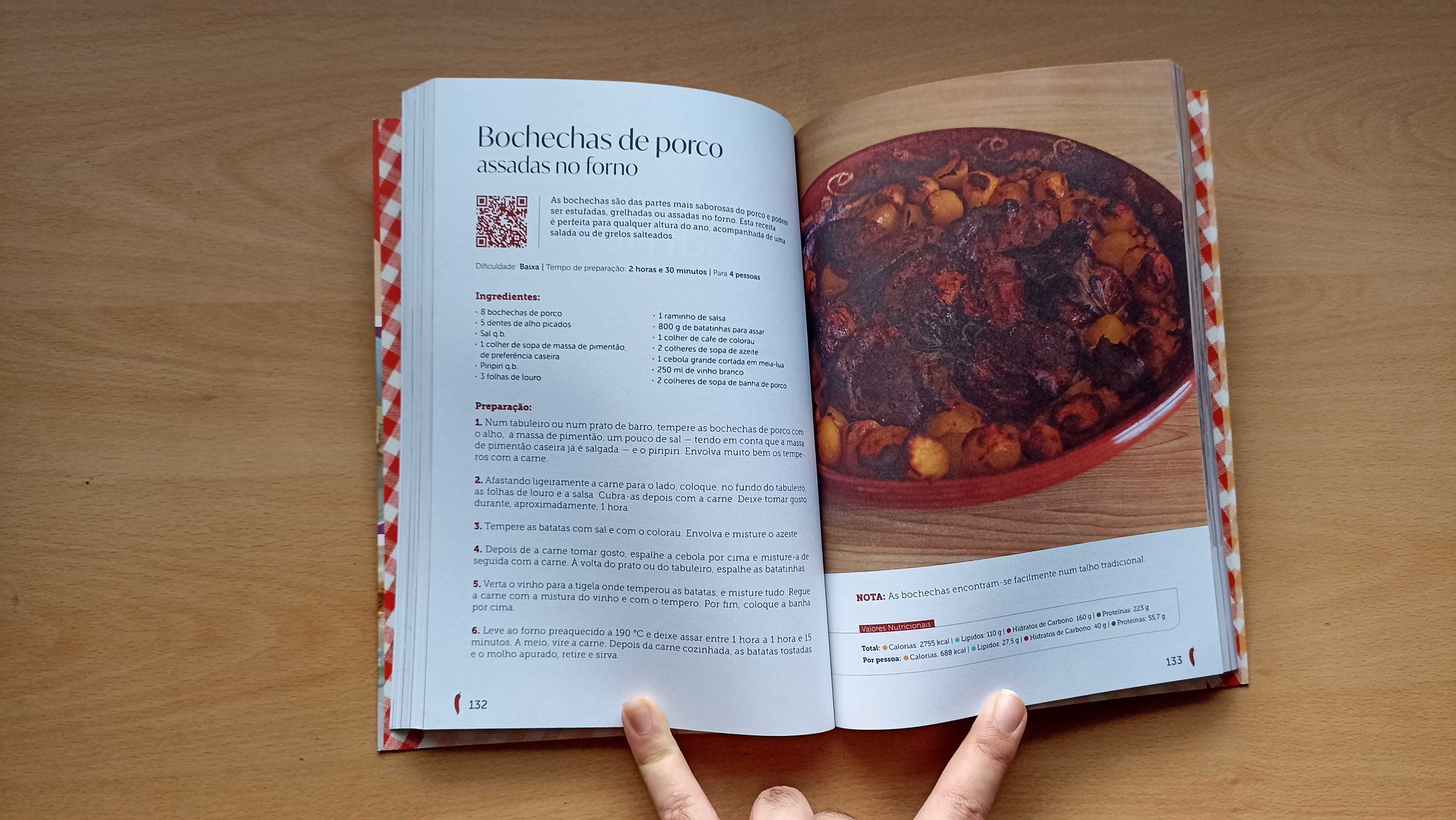 Livro de Receitas "Sabor Intenso" de Neuza Costa