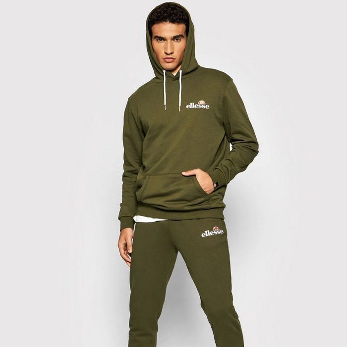 США! Кофта Ellesse Primero (XS по 4XL) (SHS08781-KHAKI)