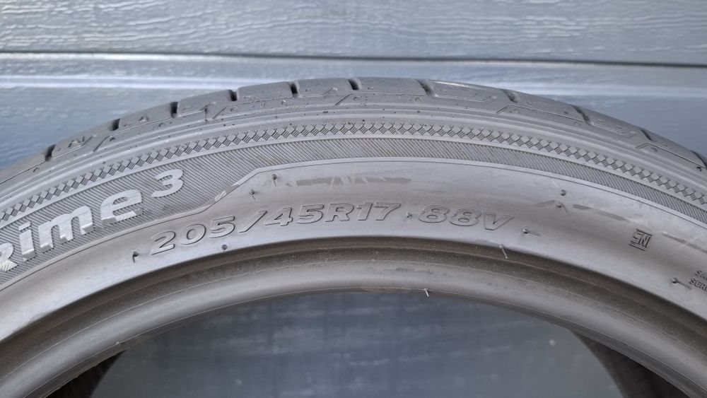 Hankook 205/45 R17 Ventus 6.9 mm