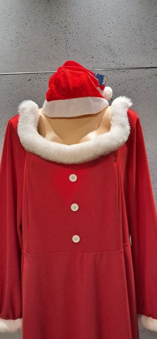 Strój przebranie kostium mikołajka