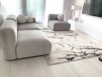 Zestaw komplet wypoczynkowy narożnik Muto IWC Home Sofa + Fotel NOWE