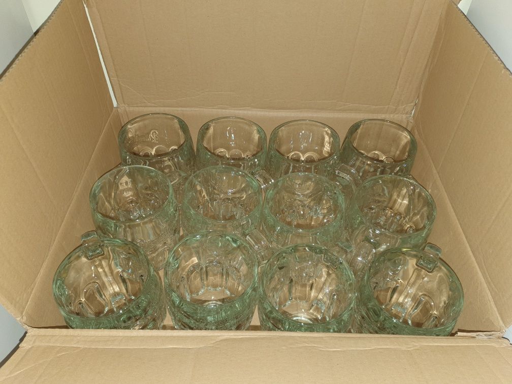 Kufel/Kufle (14 sztuk) Pilsner Urquel 0,5l grube szkło
