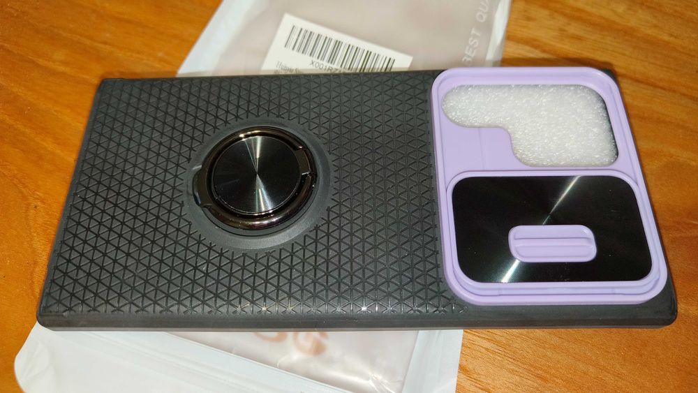 Etui z podpórką i zasłoną na aparat do Samsung S22 Ultra jak nowe