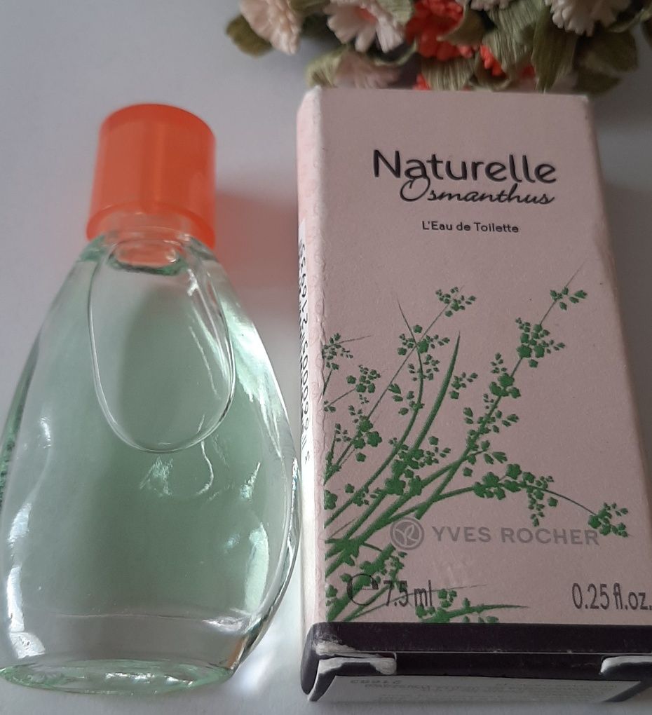 Yves Rocher Naturelle Osmanthus l'eau de toilette 7,5 ml, miniatura