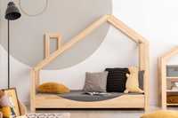 Domek łóżko dla dzieci z materacem
