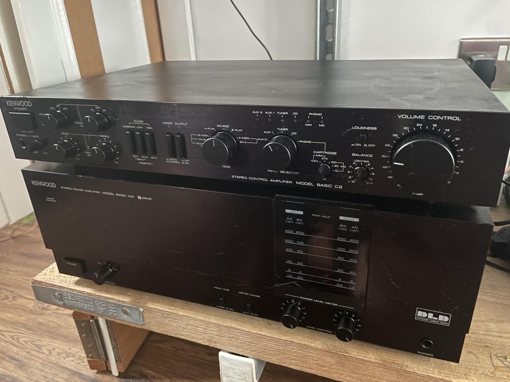 Kenwood Basic M2 przedwzmacniacz C2 preamp końcówka mocy