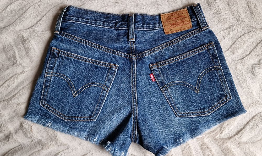 Шорти джинсові Levi's 501 W24