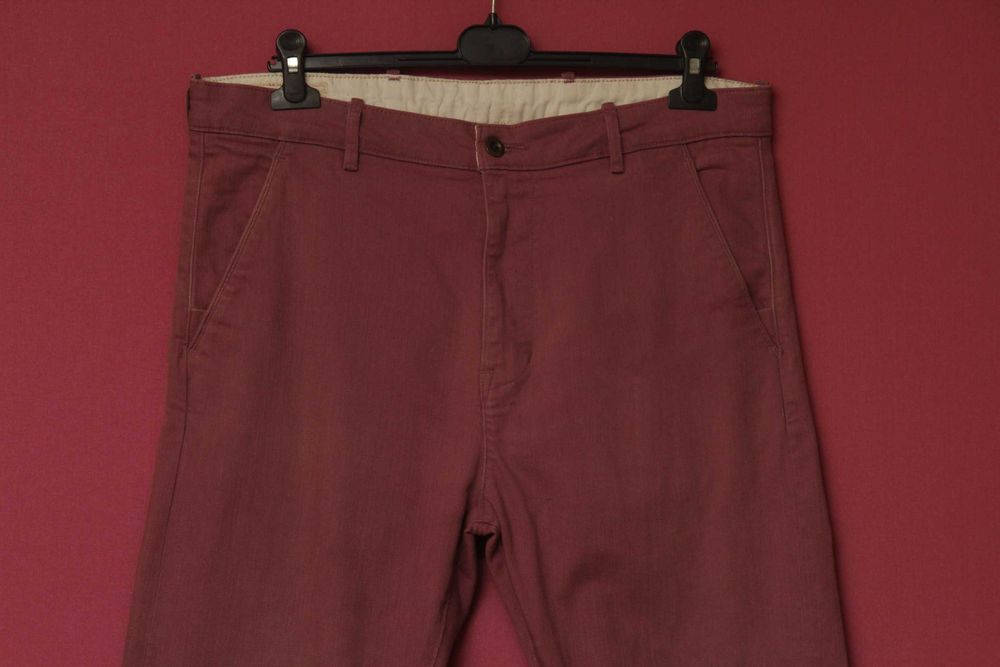 Levis White tab 36 брюки джинсы из плотного хлопка