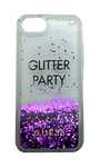 Etui Guess do iPhone 7/8/SE 2020 Liquid Glitter Party Violet