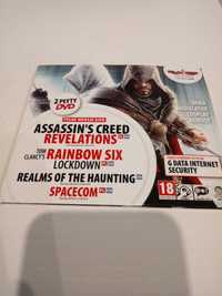 Assassin's Creed Revelations PL,  Rainbow Six Lockdown PL PC