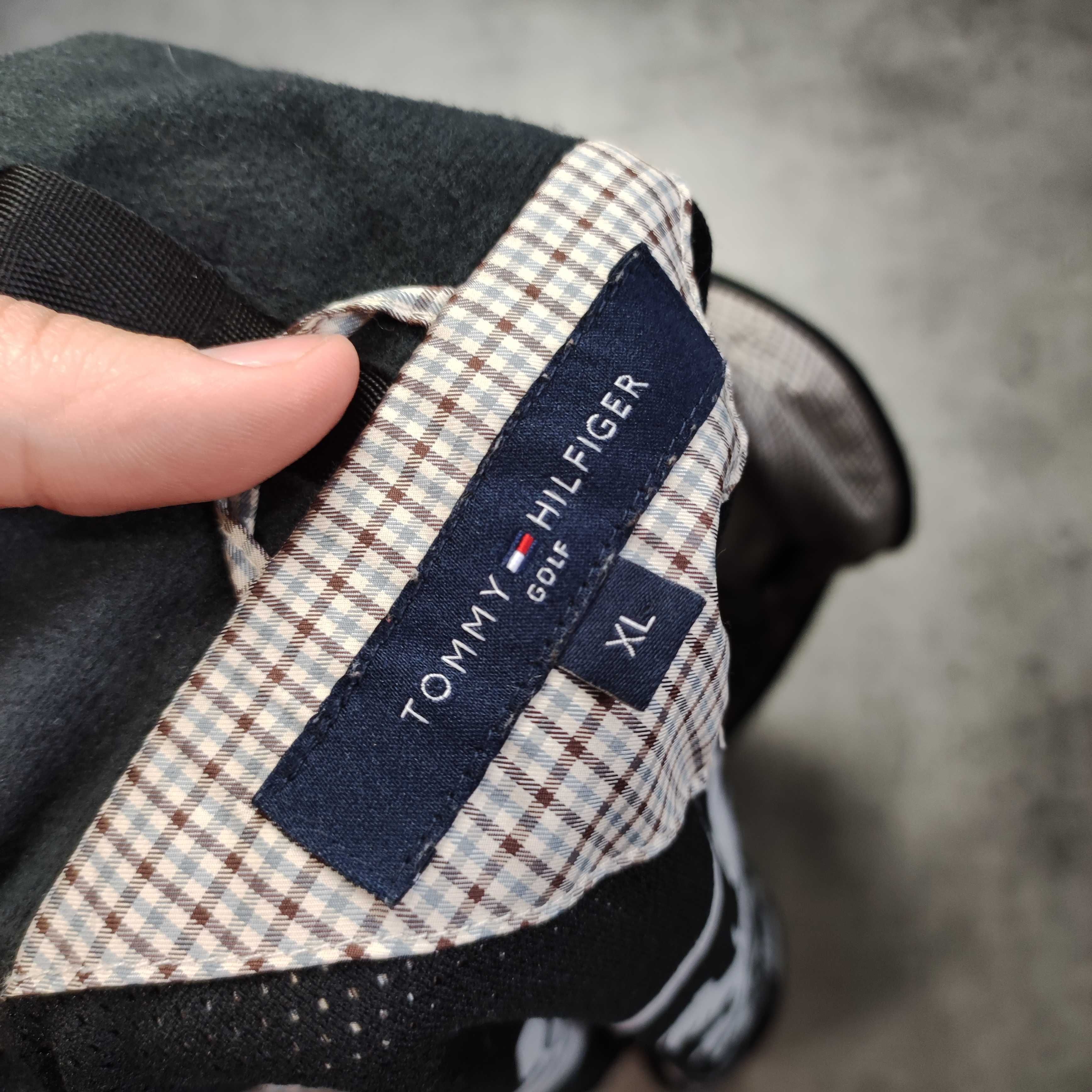 MĘSKA Premium Kurtka Lekka Harington w Kratę Tommy Hilfiger Golf