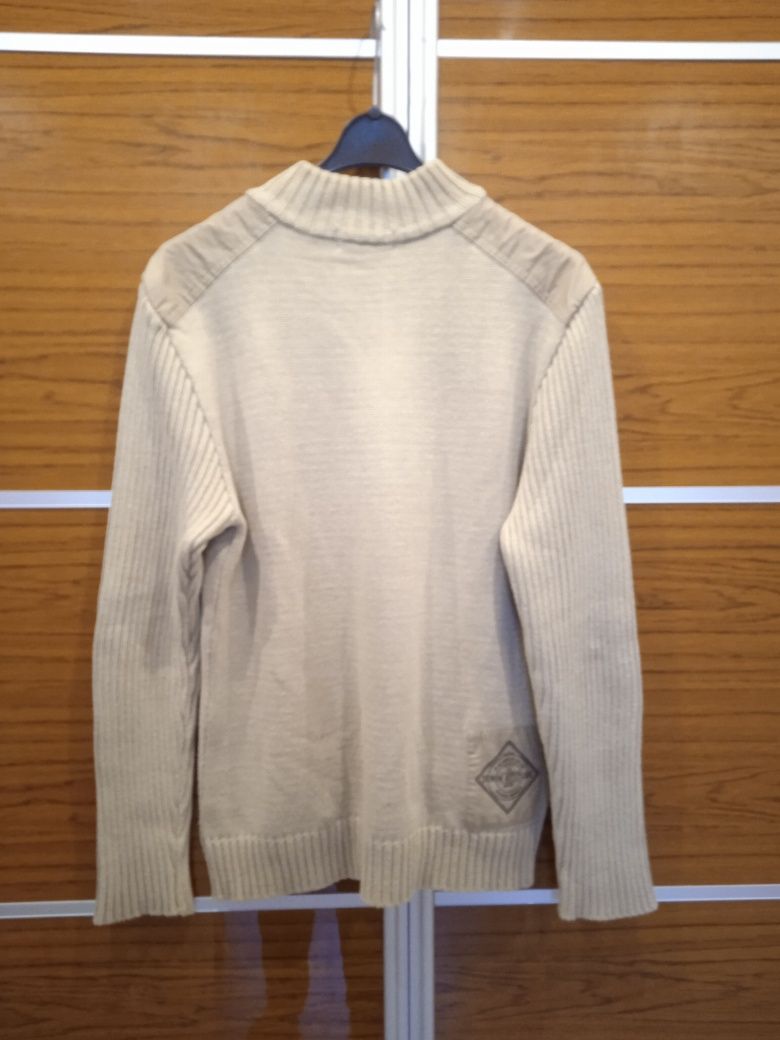 Sweter męski rozpinany