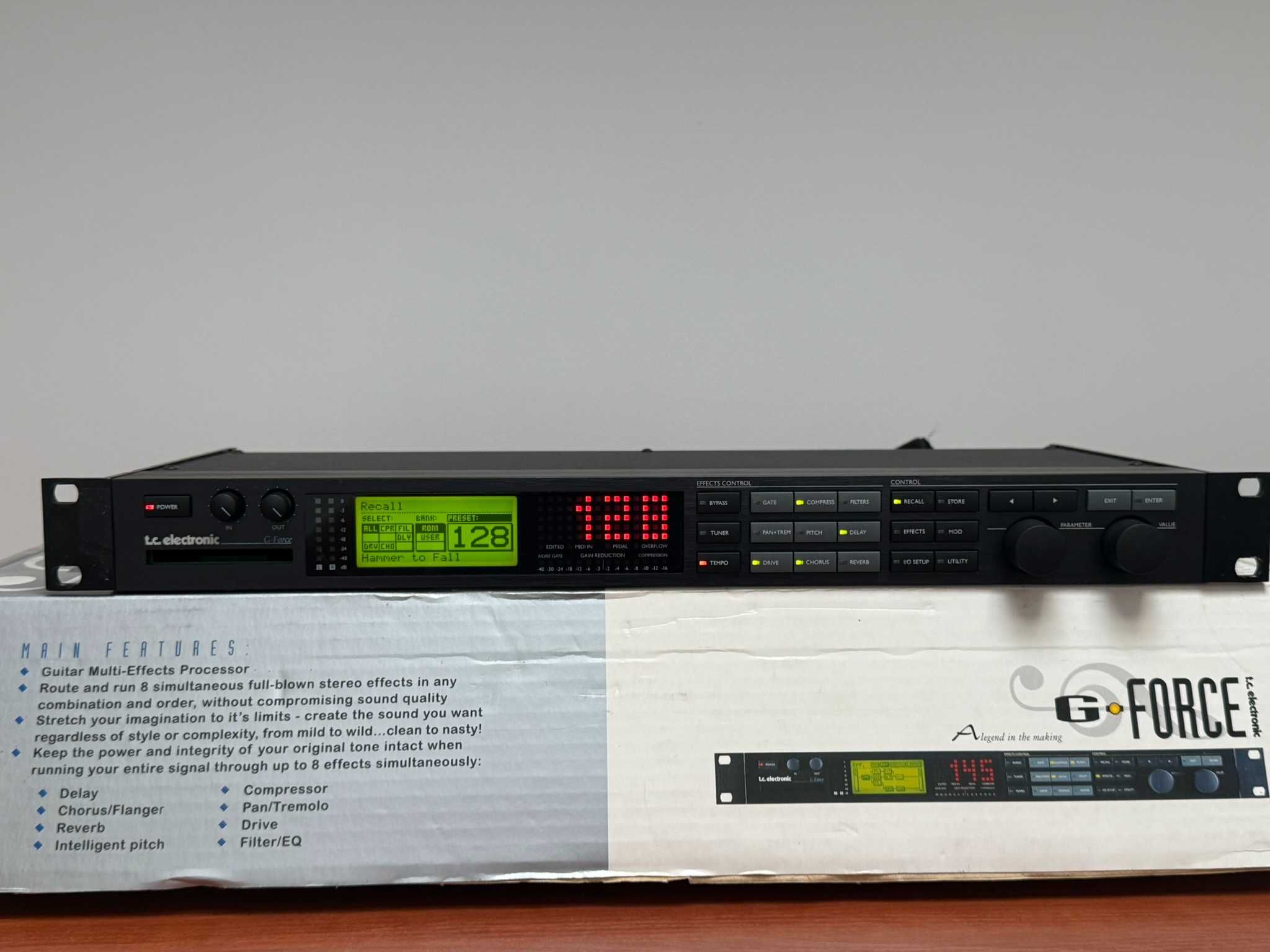 TC Electronic G-Force - procesor gitarowy
