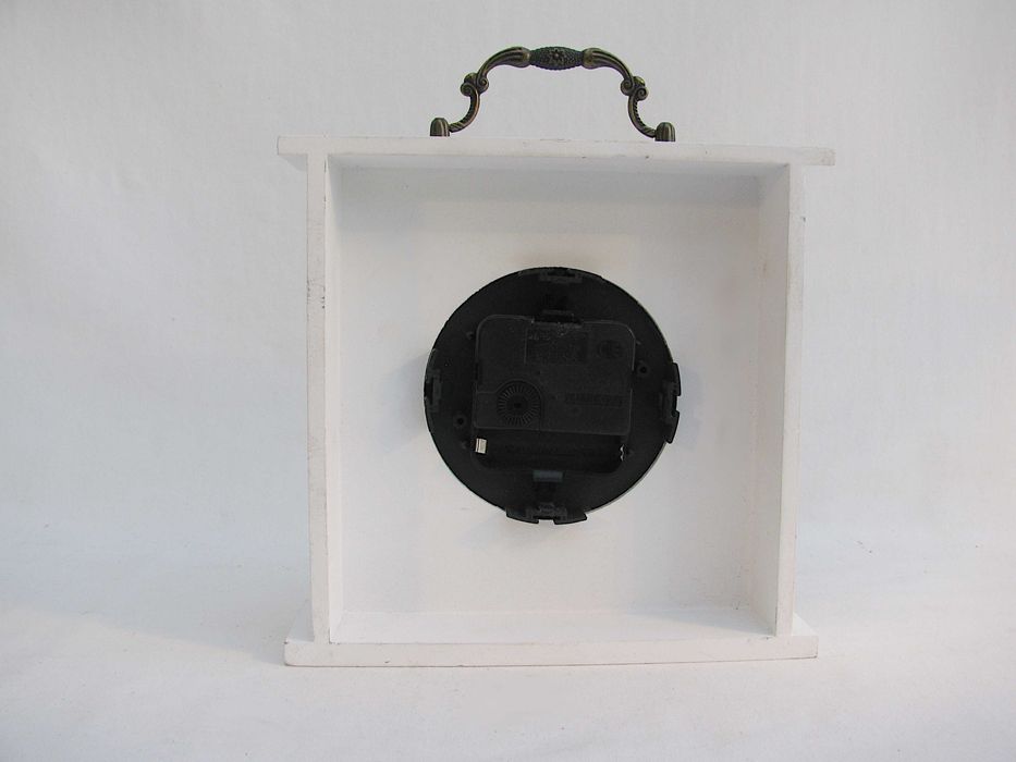 ~* Zegar Kominkowy * Biały *~