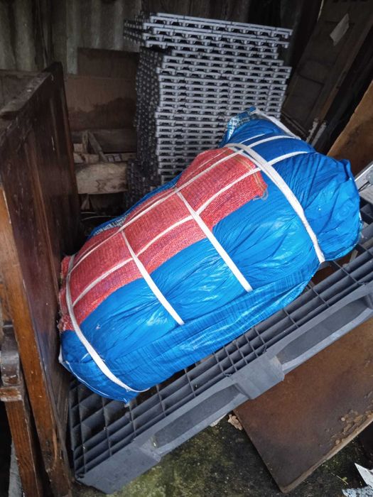 sacos de rafia para batatas, limões, castanhas