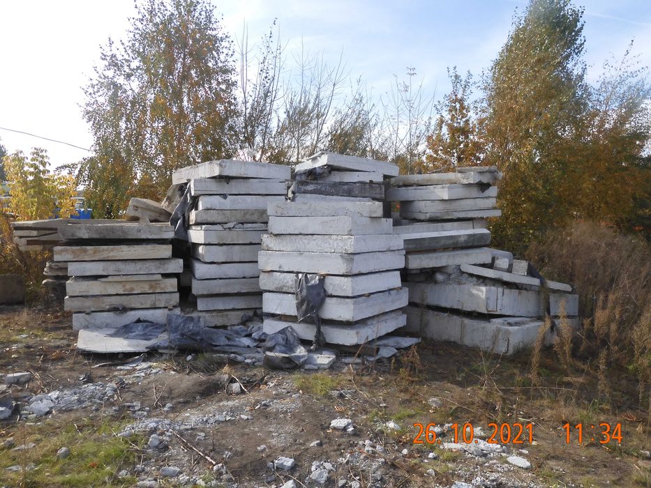 Płyty drogowe betonowe 130x120x20-25cm