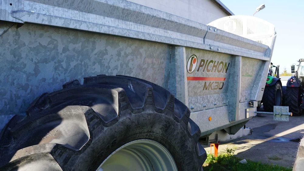 Rozrzutnik obornika PICHON MK30 - nowy, cena brutto