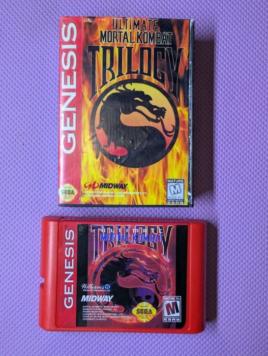 Mortal Kombat Ultimate Trilogy Sega Genesis
