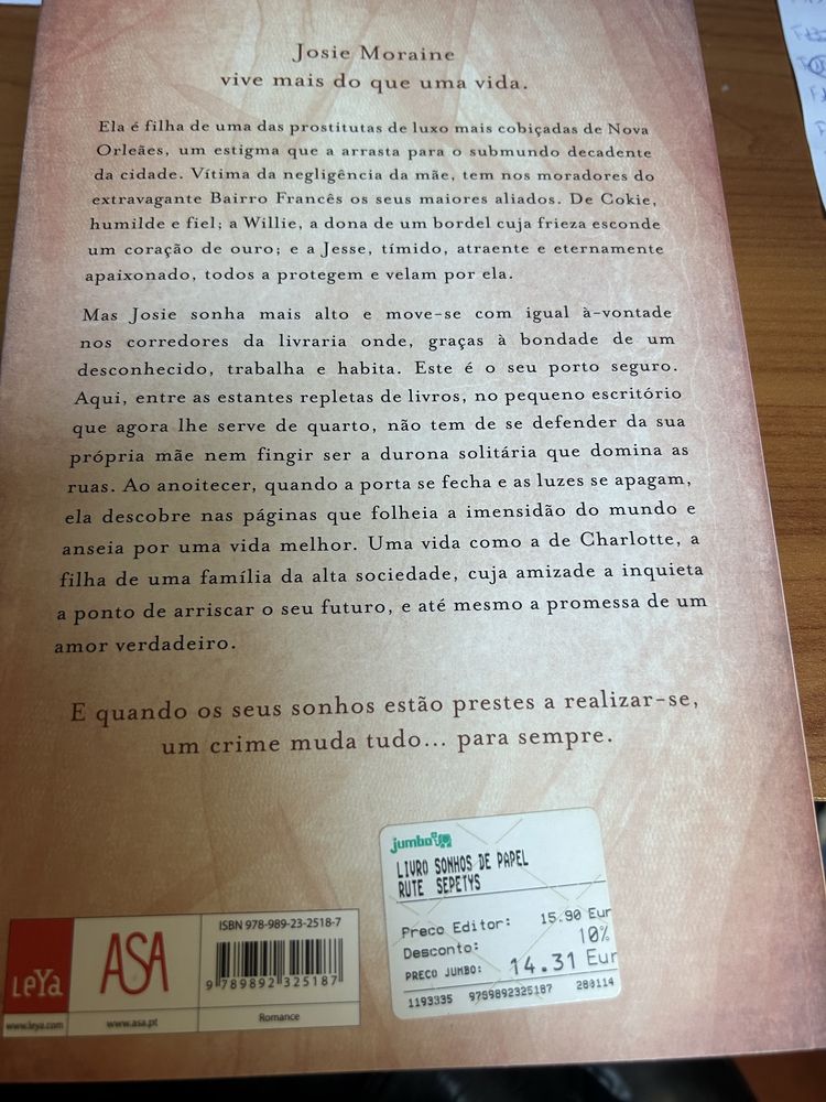 Livros de romance vários autores