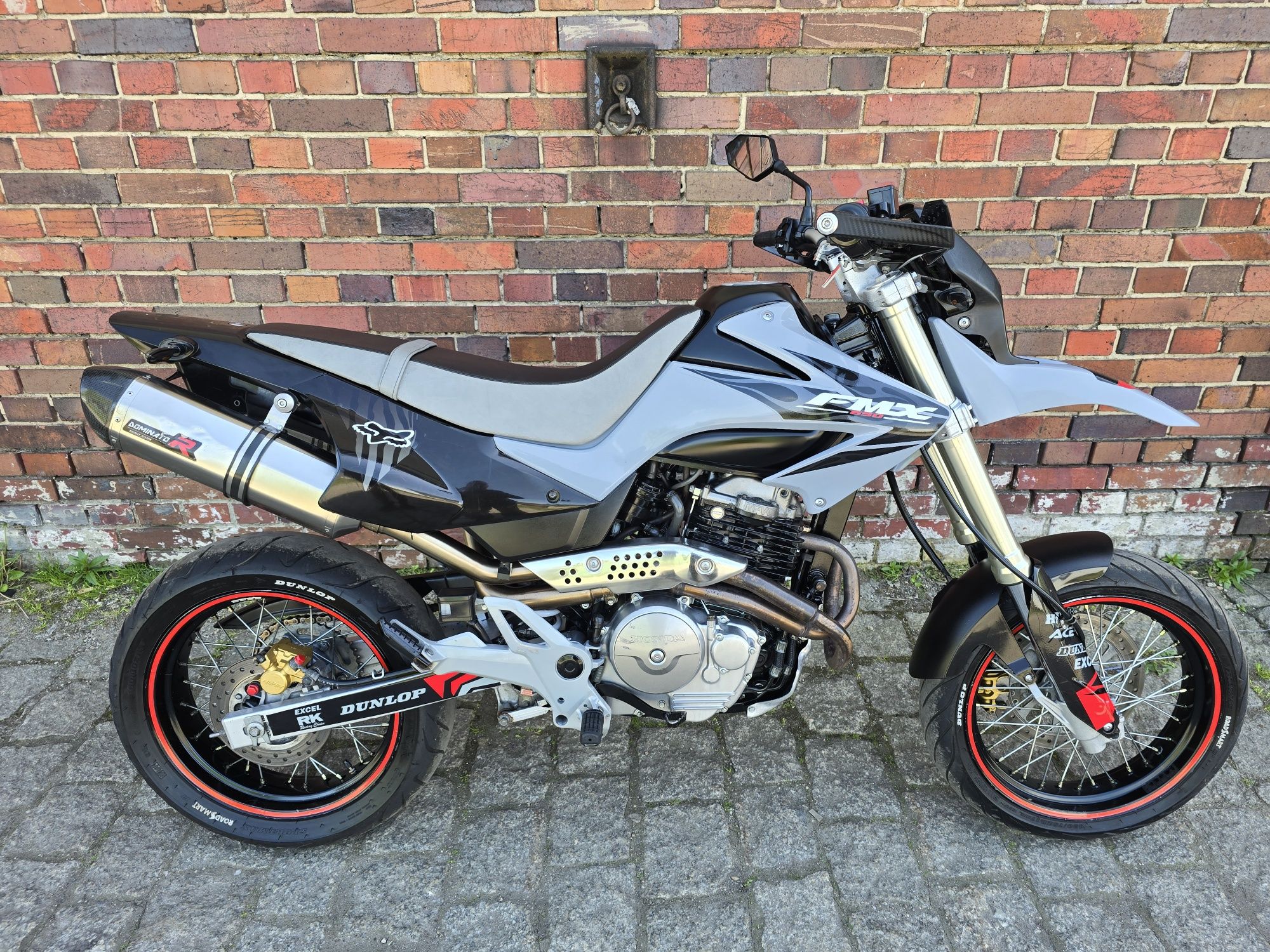 Honda FMX 650 .2005r. Na kat.A2 // sport wydech // nardo grey