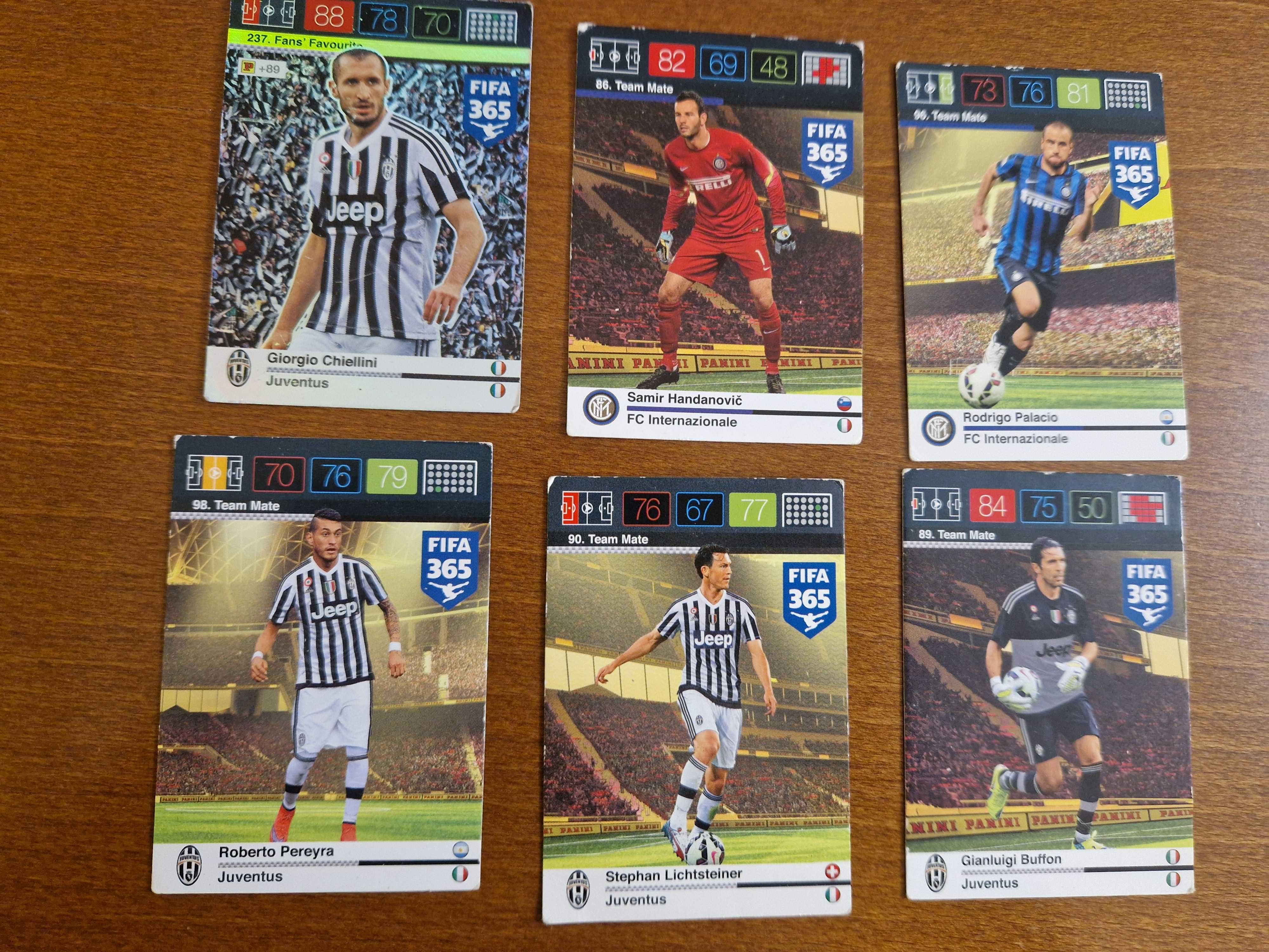 Karty kolekcjonerskie fifa 365 Panini 2015/16