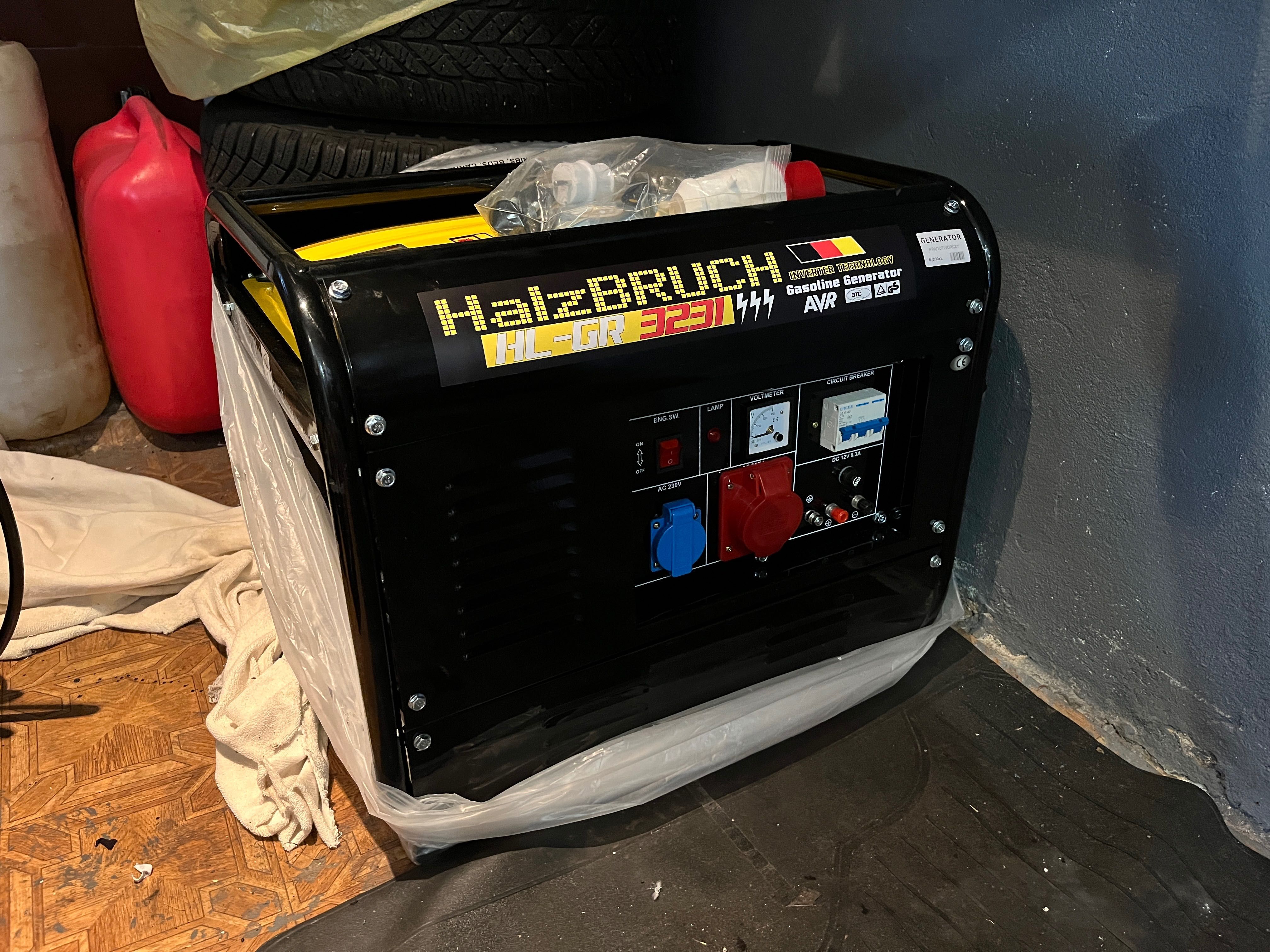 Agregat generator prądotwórczy Halzbruh HL-GR 3231 - 230V 400V siła