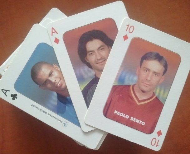 Craques do Mundial 2002 - Baralho Cartas