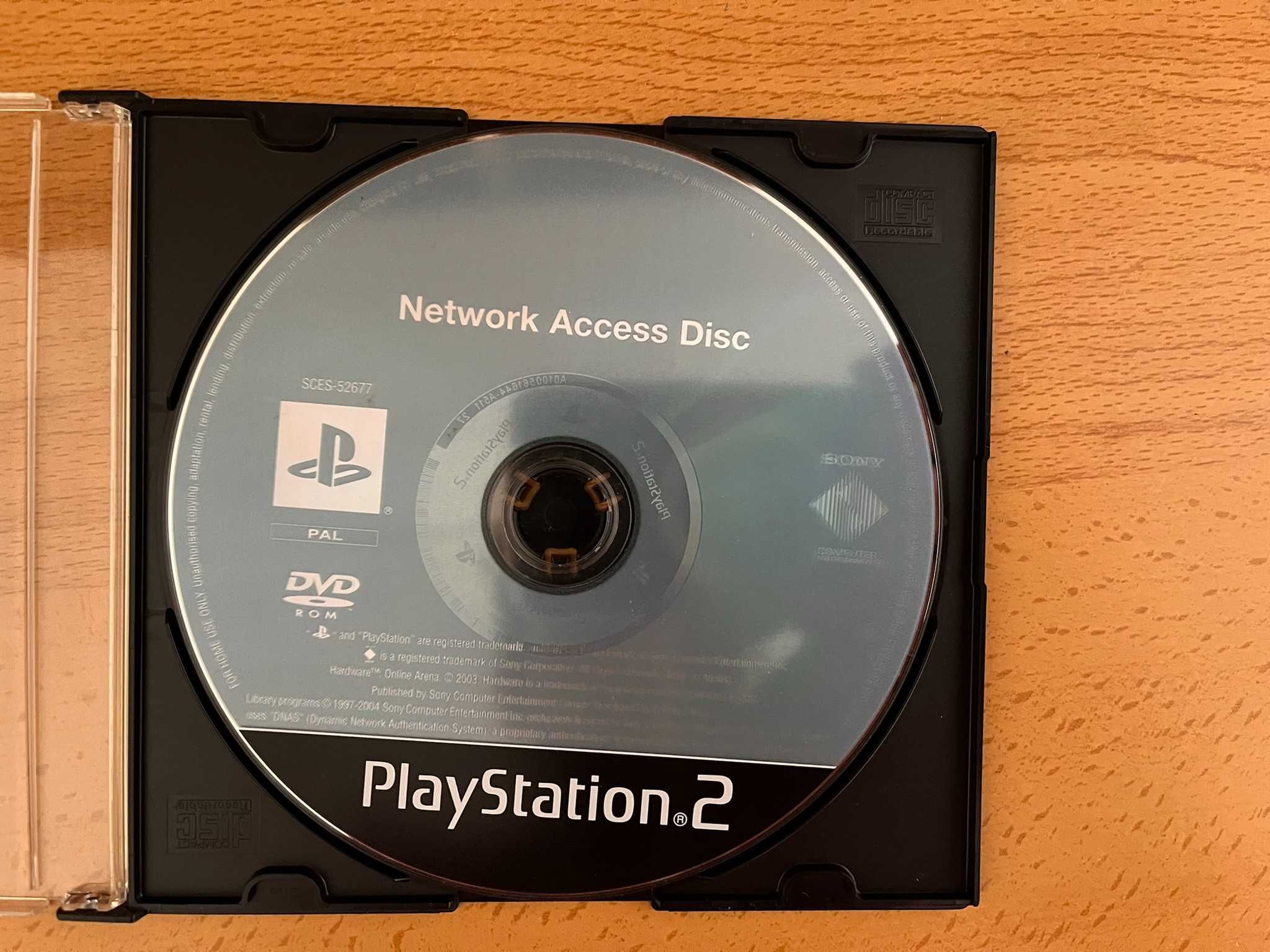 DVD's Network Access para PlayStation 2