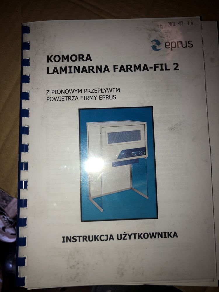 Komora laminarna nowa