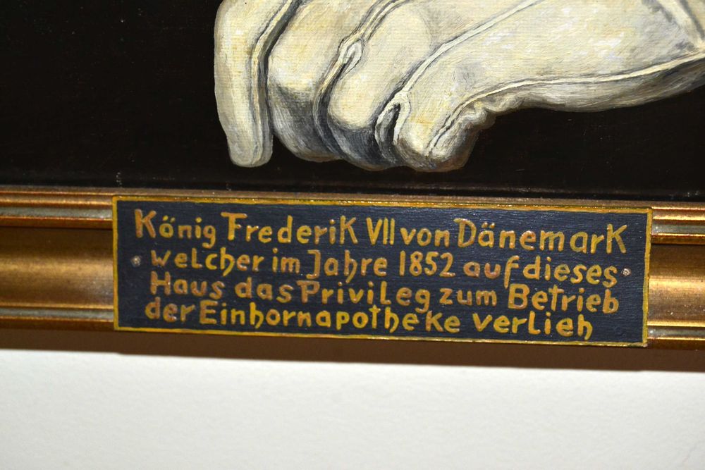 Imponente Pintura a Oleo, Rei Frederico VII da Dinamarca