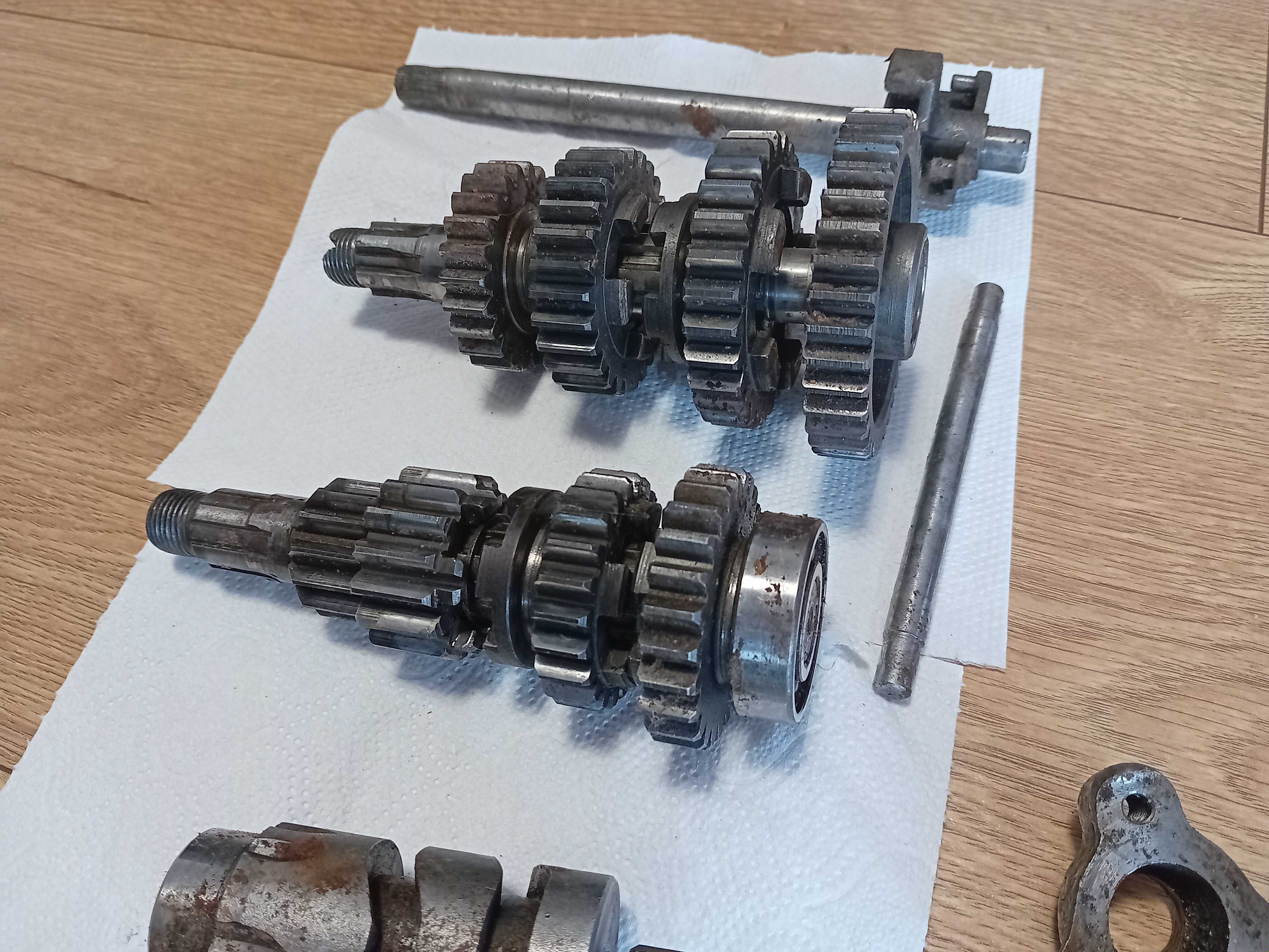 Skrzynia biegów mz ts 250, 4 biegi, trophy, Es.