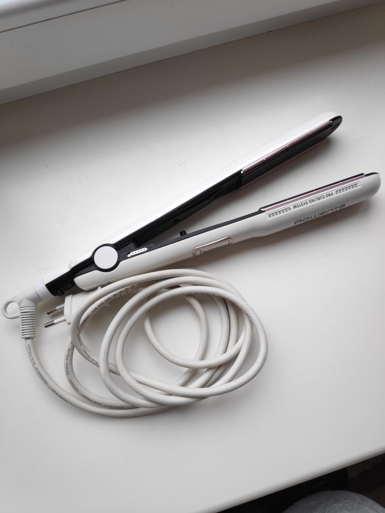 Випрямляч для волосся rowenta respectissim liss & curl утюжок