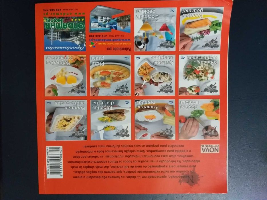 Livro "Manual de sobrevivência para Homens na Cozinha - Sobremesas"