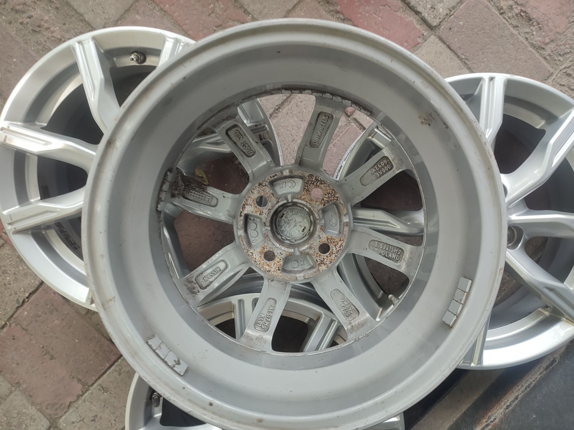 ‼️Диски R15 4/100 Nissan Renault Logan Megan 2 Рено Логан Ніссан Мікра