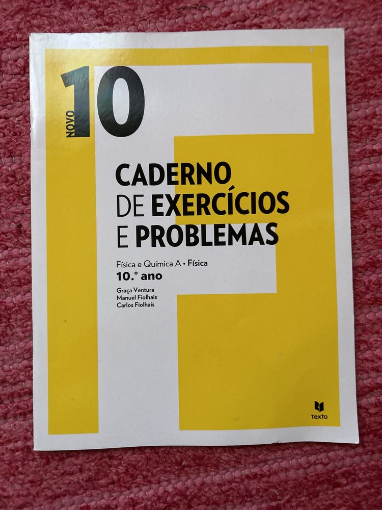 Caderno de exercícios e problemas de fisica 10 ano