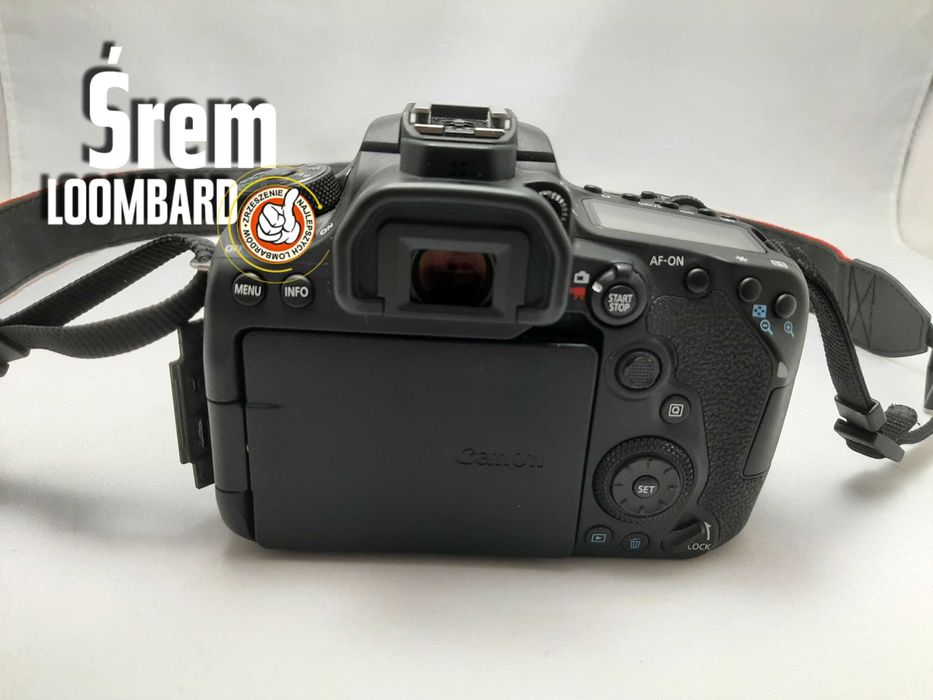 Lustrzanka Canon EOS 90D Komplet + Druga Bateria