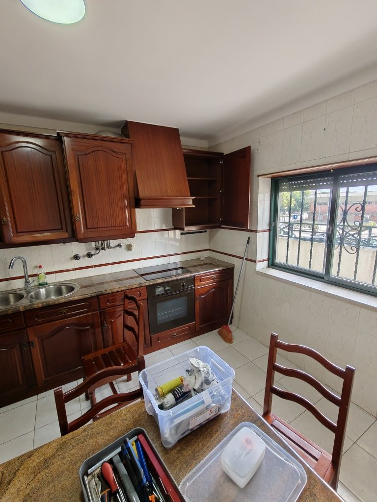 Cozinha madeira maciça carvalho