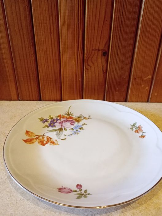 Porcelanowe trio z lat prl