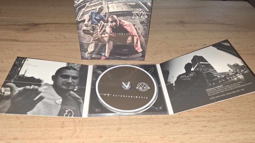 płyta Veto Reanimacja hip hop Radoskór, Pęku y2k rap cd