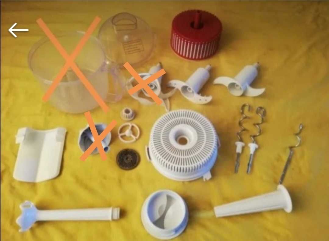 części do robota kuchennego Eurofit Master nóż nasadka