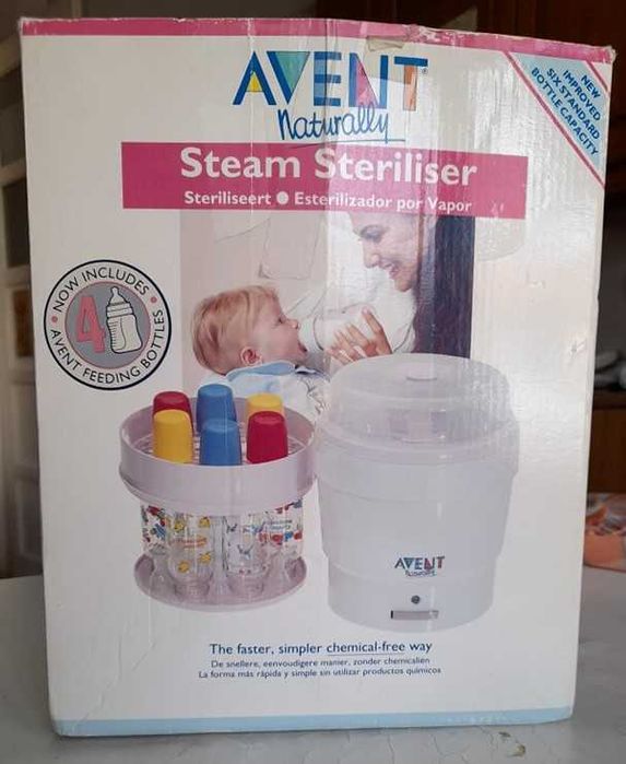 Esterilizador de biberões da Avent