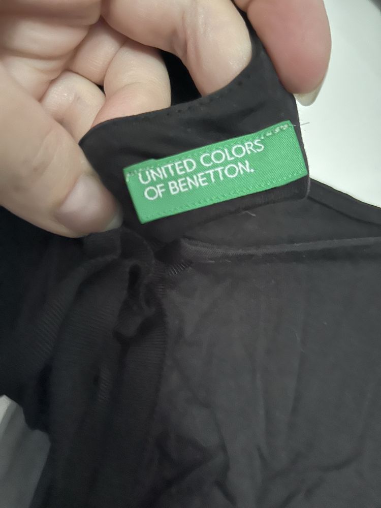 Bluzka plisowana benetton L