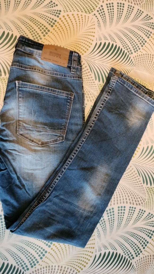 Spodnie jeans męskie XL.