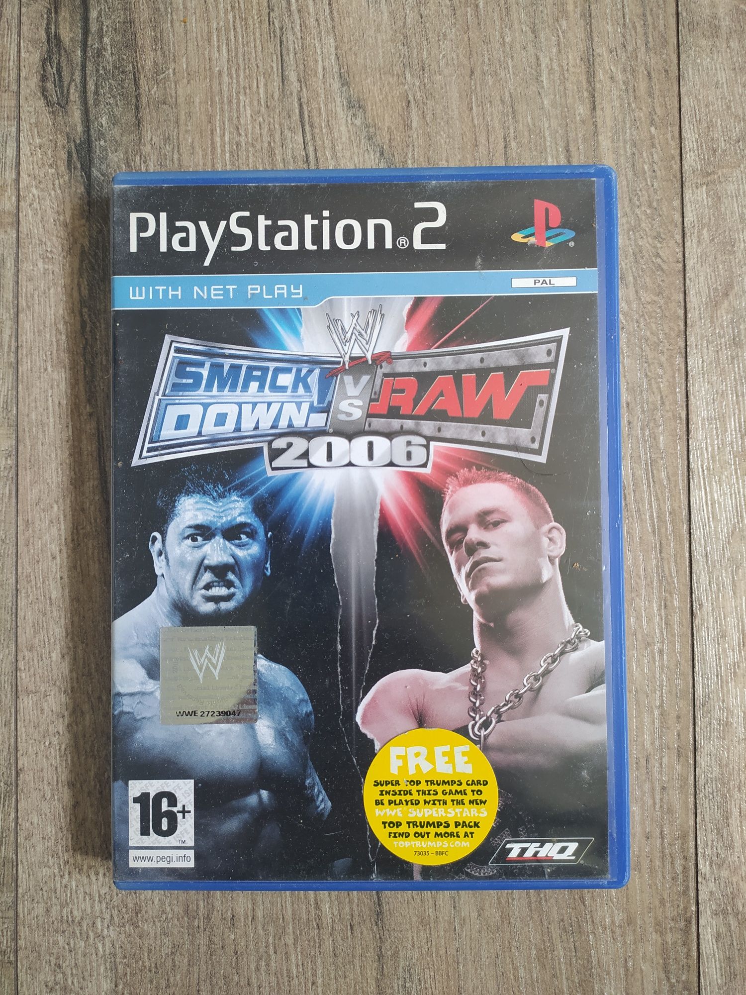 Gra PS2 WWE Smack Down VS Raw 2006