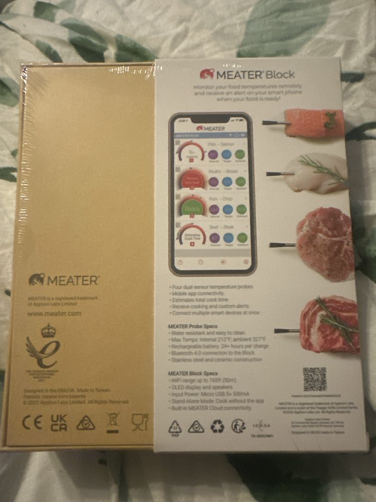 Meater Block - bezprzewodowy inteligentny termometr Premium 4 szt. Bbq