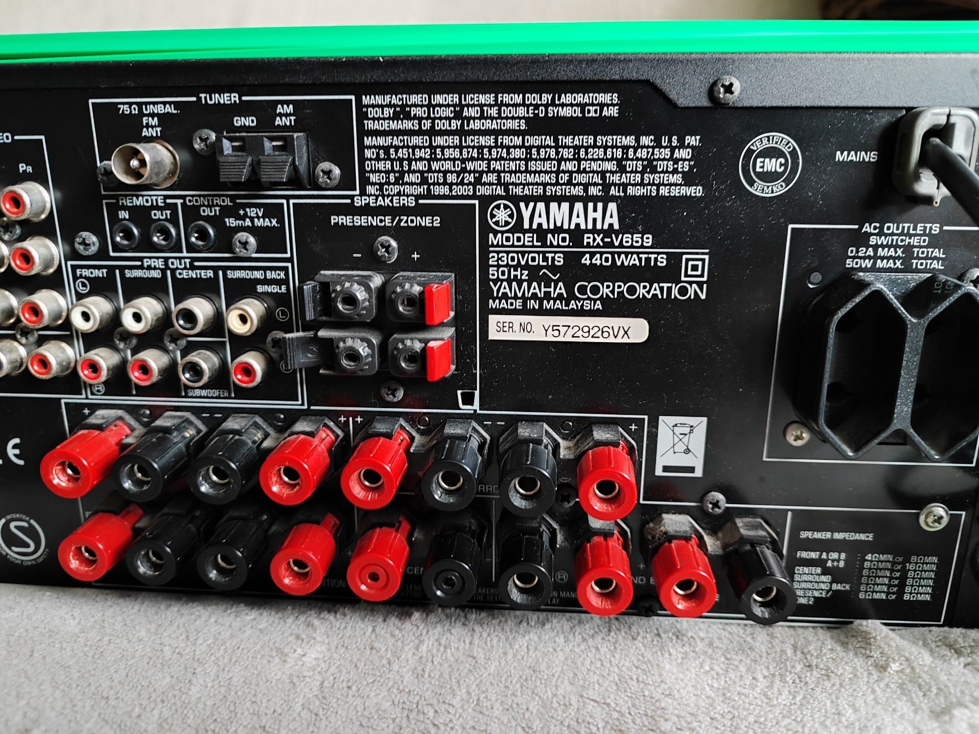 Amplituner Yamaha RX-V 659