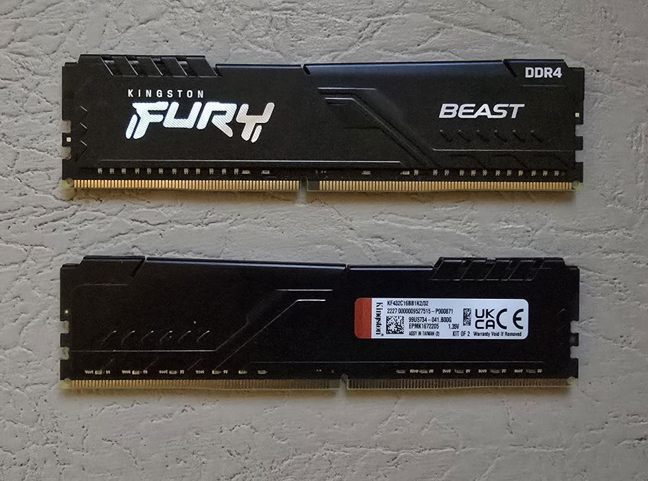 Kingston FURY Beast DDR4  3200 16х2 Gb